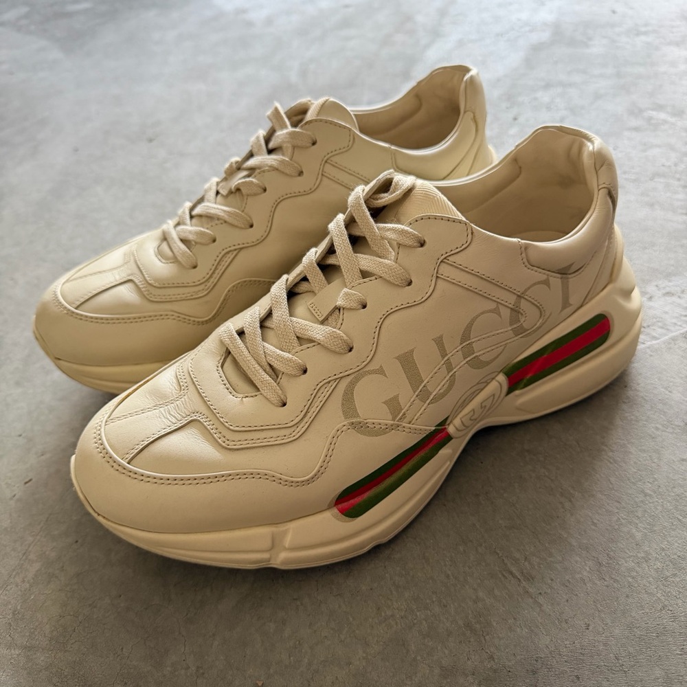 Men's Rhyton sneaker with Gucci logo - Picture 2 of 7